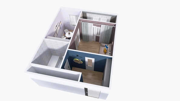 
  Продается 1-комн. квартира, 27.4 м², ЖК Юго-Западный, дом 17
. Фото 3.