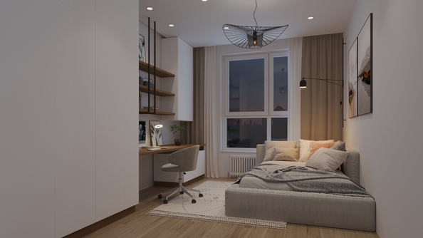 
  Продается 4-комн. квартира 87.7 м², в ЖК Стрижи Сити, блок-секции 8,9. Фото 6.