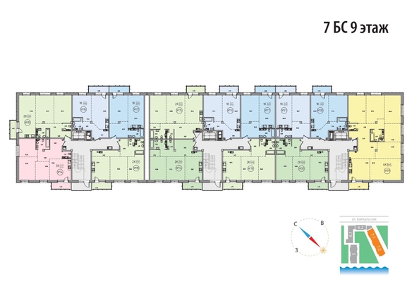 
  Продается 1-комн. квартира 59.75 м², в ЖК SunCity (Сан Сити), дом 7. Фото 1.