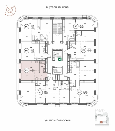 
  Продается 1-комн. квартира 42.61 м², в ЖК СОЮЗ ПРИОРИТИ МАХ, д. 3. Фото 1.