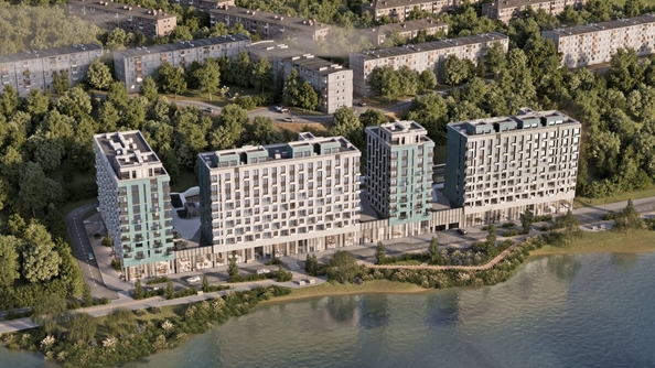 
  Продается 2-комн. квартира 52.36 м², в ЖК Клубный дом РиверАнг. Фото 4.