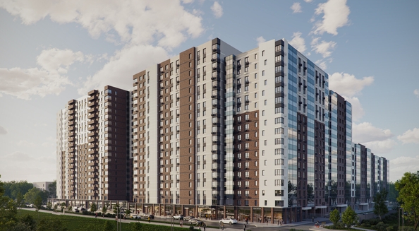 
  Продается 1-комн. квартира 43.49 м², в ЖК Семья, 3 очередь, б/с 7. Фото 7.