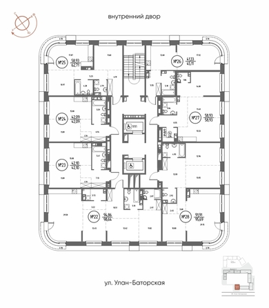 
  Продается 1-комн. квартира 45.11 м², в ЖК СОЮЗ ПРИОРИТИ МАХ, д. 3. Фото 1.
