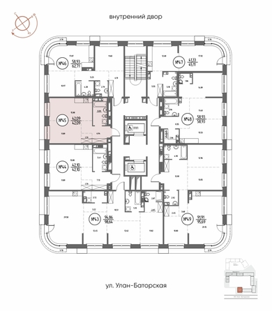 
  Продается 1-комн. квартира 42.09 м², в ЖК СОЮЗ ПРИОРИТИ МАХ, д. 3. Фото 10.