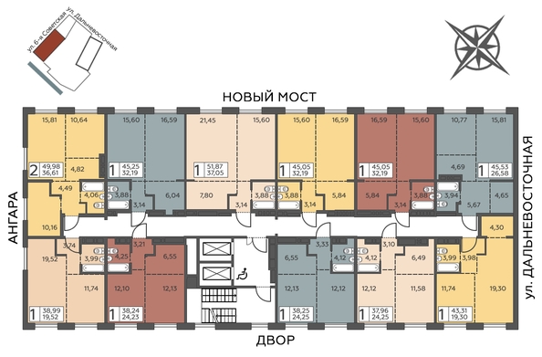 
  Продается 1-комн. квартира 38.25 м², в ЖК Салют. Фото 3.