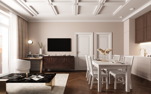 
  Продается 3-комн. квартира 68.3 м², в ЖК Квартал Стрижи, 3 очередь, дом 1. Фото 6.