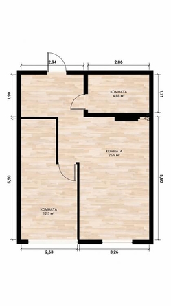 
  Продается 2-комн. квартира 43.9 м². Фото 38.