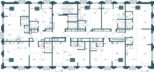 
  Продается 1-комн. квартира 39.99 м², в ЖК Бродский, 1-я очередь. Фото 1.