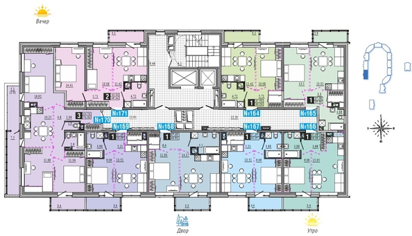 
  Продается 1-комн. квартира 40.9 м², в ЖК Первый Ленинский квартал, Дом 6. Фото 20.