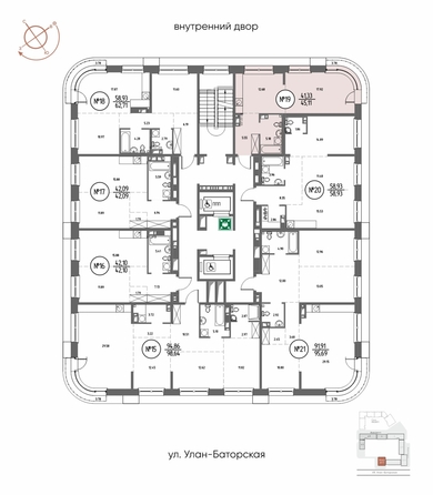 
  Продается 1-комн. квартира 45.11 м², в ЖК СОЮЗ ПРИОРИТИ МАХ, д. 3. Фото 8.