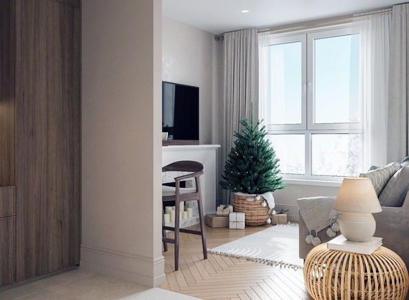 
  Продается 2-комн. квартира 44.6 м², в ЖК Стрижи Сити, блок-секции 6,7. Фото 4.