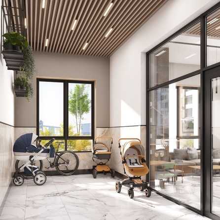 
  Продается 2-комн. квартира 58.07 м², в ЖК Семья, 3 очередь, б/с 5. Фото 5.