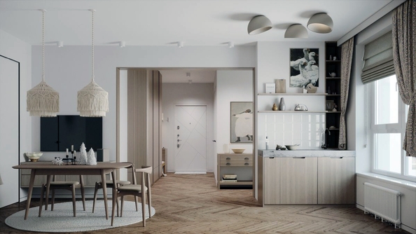 
  Продается 2-комн. квартира 65.6 м², в ЖК Стрижи Сити, блок-секции 6,7. Фото 2.