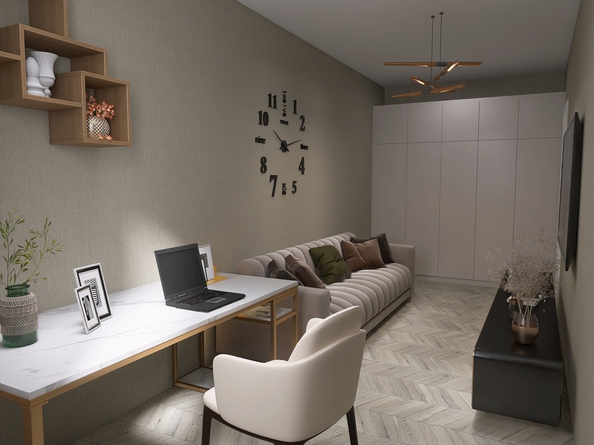 
  Продается 2-комн. квартира 57.7 м², в ЖК Юго-Западный, дом 17. Фото 5.