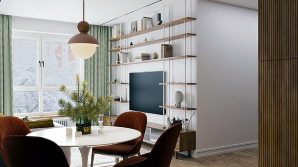 
  Продается 3-комн. квартира 60.76 м², в ЖК Стрижи Сити, блок-секции 6,7. Фото 8.