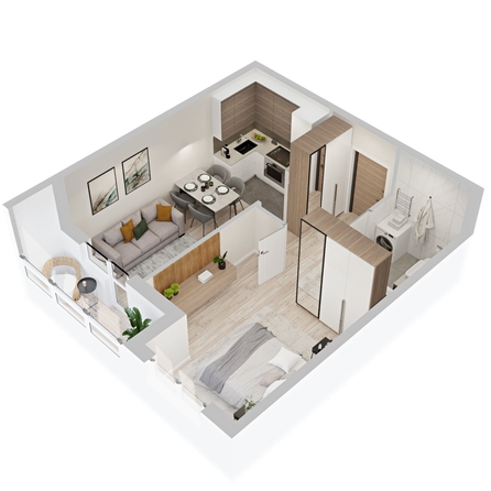 
  Продается 1-комн. квартира 39.27 м², в  ЖиВой комплекс на Кузьмихе. Фото 1.