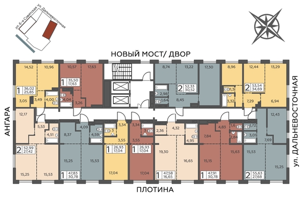 
  Продается 1-комн. квартира 26.93 м², в ЖК Салют. Фото 3.