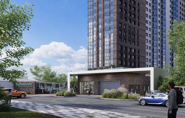 
  Продается 1-комн. квартира 38.06 м², в ЖК Аквамарин, дом 1. Фото 7.