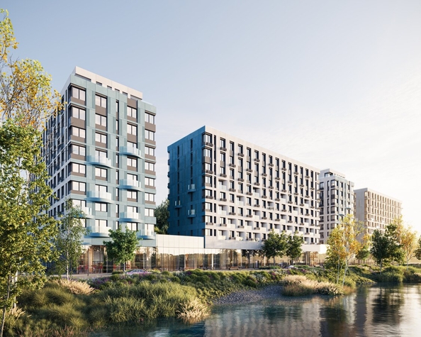 
  Продается 2-комн. квартира 43.36 м², в ЖК Клубный дом РиверАнг. Фото 3.