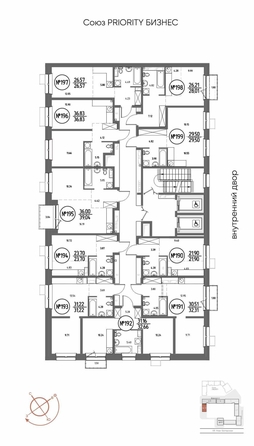 
  Продается 1-комн. квартира 32.31 м², в ЖК СОЮЗ ПРИОРИТИ МАХ, д. 4. Фото 2.