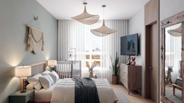
  Продается 3-комн. квартира 60.6 м², в ЖК Стрижи Сити, блок-секции 6,7. Фото 11.