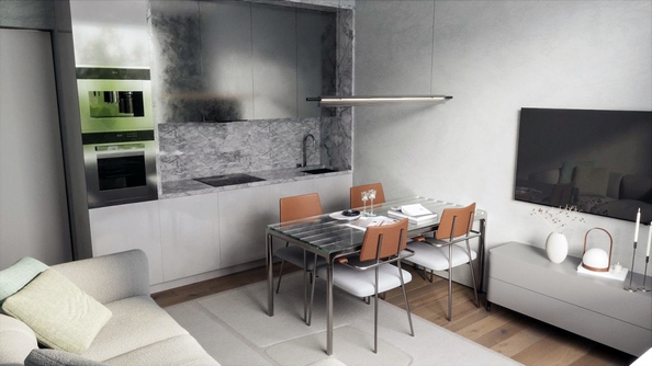 
  Продается 2-комн. квартира 44 м², в ЖК Стрижи Сити, блок-секции 6,7. Фото 5.