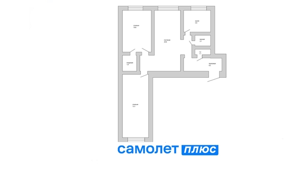 
   Продам 3-комнатную, 61 м², Ленина (Горняк) тер, 39

. Фото 7.