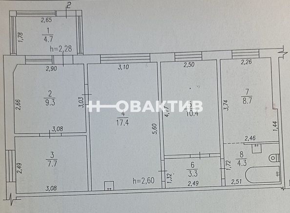 
   Продам помещение свободного назначения, 65.8 м², Бакинская ул, 8

. Фото 21.