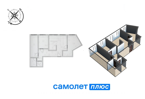 
   Продам 4-комнатную, 88.8 м², Дружбы ул, 31

. Фото 23.