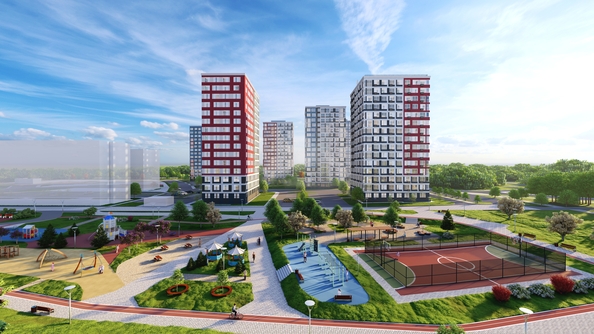 
   Продам 1-комнатную, 35.79 м², 7 высот, дом 6а

. Фото 4.