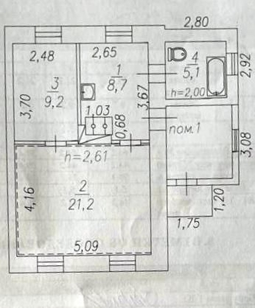 
   Продам дом, 54.6 м², Новокузнецк

. Фото 15.