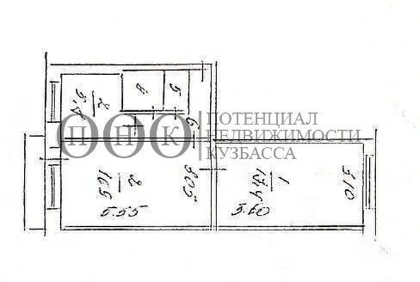 
   Продам 2-комнатную, 47.5 м², Институтская - трамвайный парк тер, 6

. Фото 7.