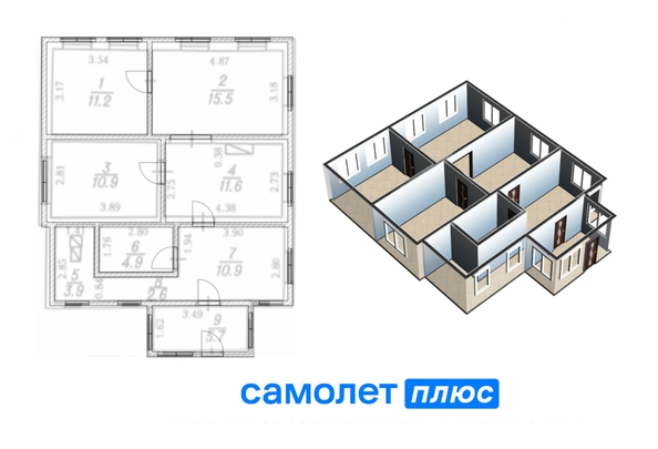 
  Продается дом, 77.2 м², Кемерово
. Фото 16.