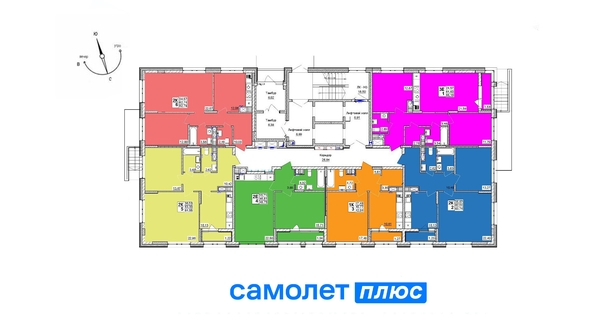 
   Продам 2-комнатную, 63.7 м², Линия 1-я ул, 24а

. Фото 3.