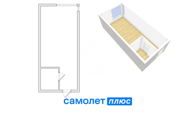 
   Продам студию, 28 м², Солнечный б-р, 22

. Фото 17.