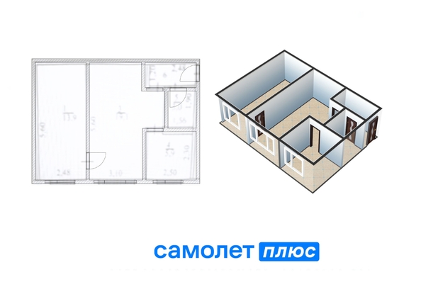 
   Продам 2-комнатную, 44.9 м², Ленина пр-кт, 115А

. Фото 16.