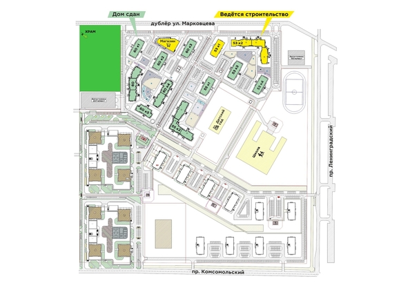 
   Продам 1-комнатную, 50.4 м², Верхний бульвар-2, дом 53 корп 1

. Фото 6.