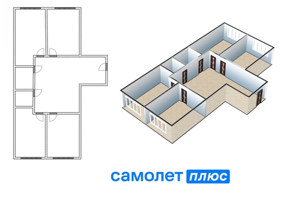 
  Продается 4-комн. квартира, 104.6 м², Московский пр-кт, д. 12
. Фото 1.