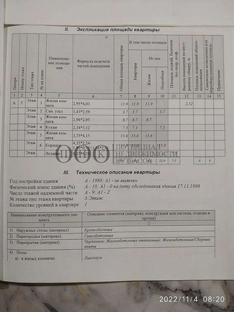 
   Продам 3-комнатную, 59 м², Линия 1-я ул, 14

. Фото 1.