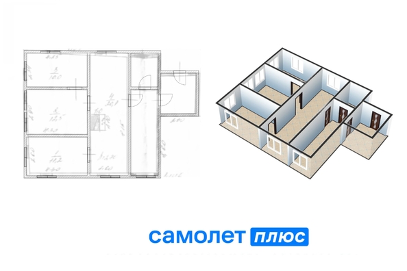 
  Продается дом, 53.5 м², Кемерово
. Фото 2.