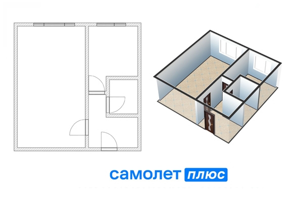 
  Продается 1-комн. квартира, 30 м², Радищева ул, д. 4
. Фото 2.