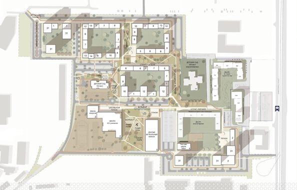 
  Продается 2-комн. квартира, 44.3 м², ЖК Уютный квартал, дом 1
. Фото 2.
