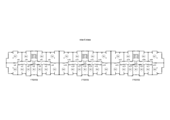 
  Продается 3-комн. квартира, 73.8 м², ЖК Солнечный бульвар, дом 22 корп 2
. Фото 1.