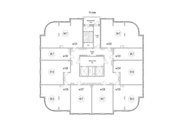 
  Продается 3-комн. квартира, 84.7 м², ЖК Панорама, (Октябрьский, 32а к.1)
. Фото 1.