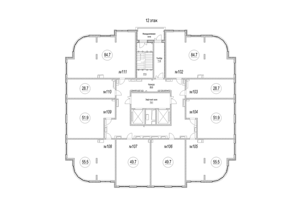 
  Продается 1-комн. квартира, 49.7 м², ЖК Панорама, (Октябрьский, 32а к.2)
. Фото 1.