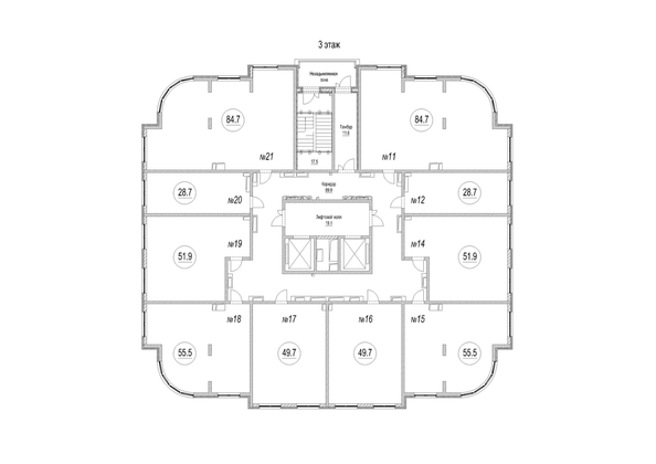 
  Продается 1-комн. квартира, 49.7 м², ЖК Панорама, (Октябрьский, 32а к.2)
. Фото 1.