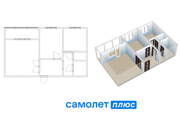 
  Продается 2-комн. квартира, 51 м², Московский пр-кт, д. 41
. Фото 29.