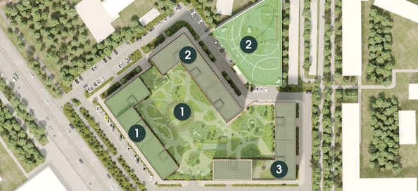 
  Продается 2-комн. квартира, 44.93 м², ЖК Клевер
. Фото 9.