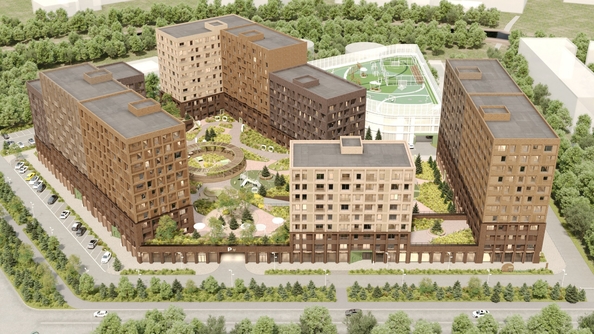 
  Продается 2-комн. квартира, 44.26 м², ЖК Клевер
. Фото 7.