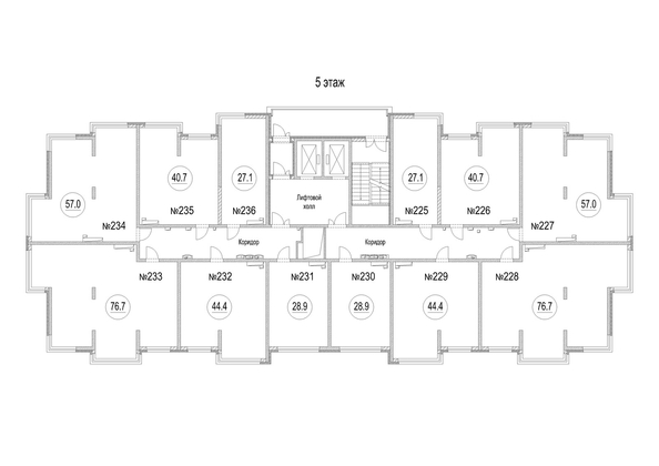 
  Продается 1-комн. квартира 40.7 м², в ЖК Новоильинка, 1 этап. Фото 1.
